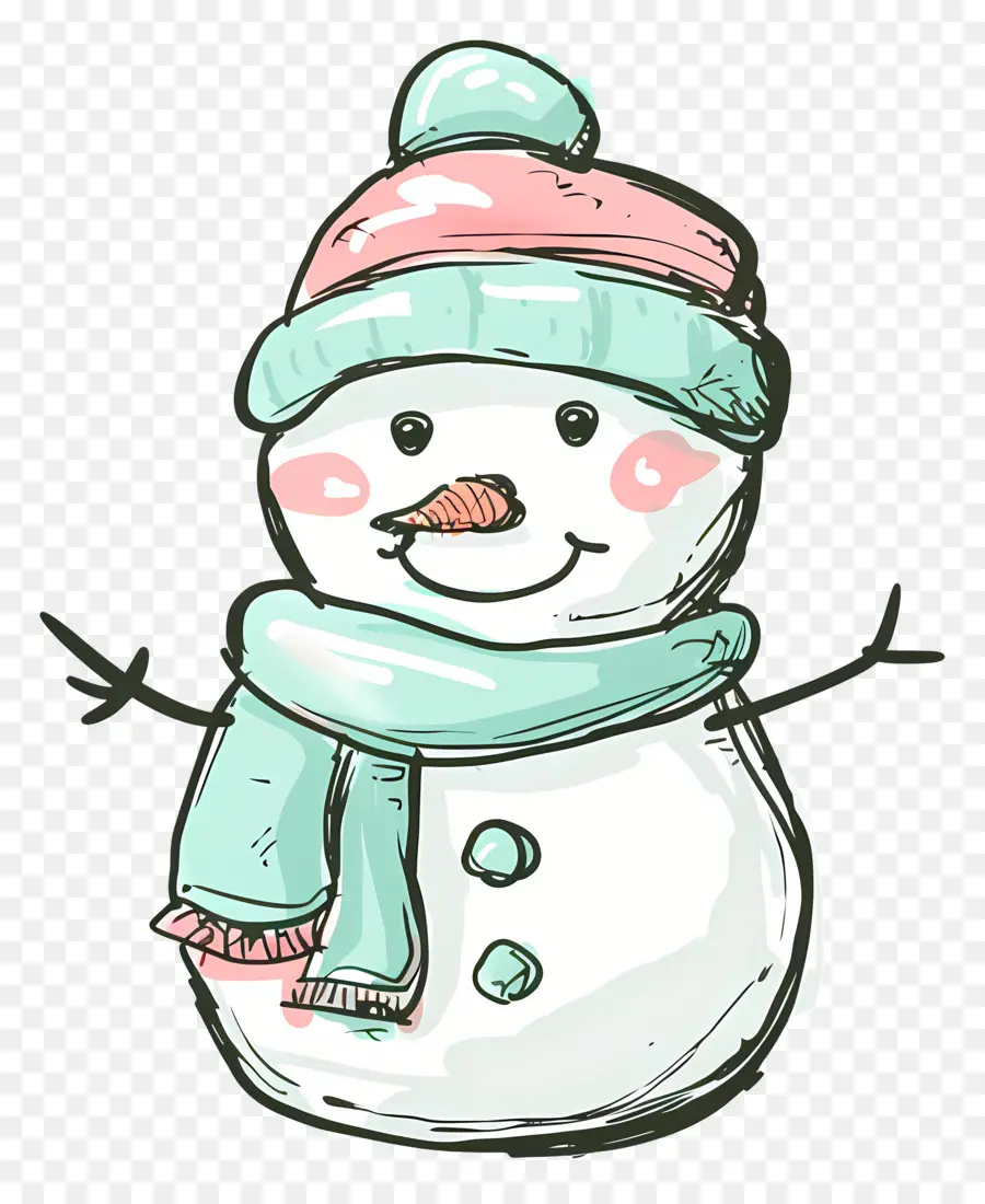 Bonhomme De Neige，Chapeau PNG