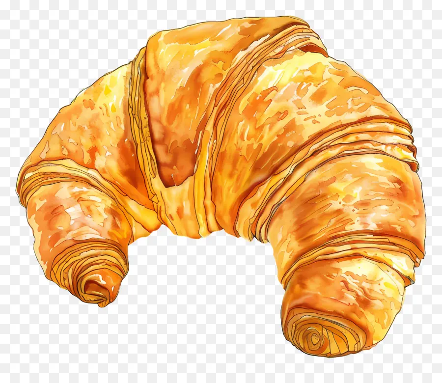 Croissant，La Pâtisserie PNG