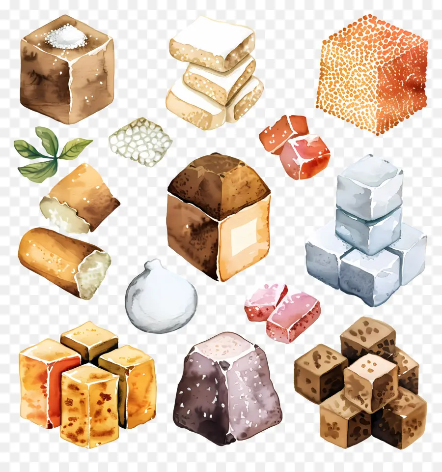 Sucre，Le Sucre En Cubes PNG