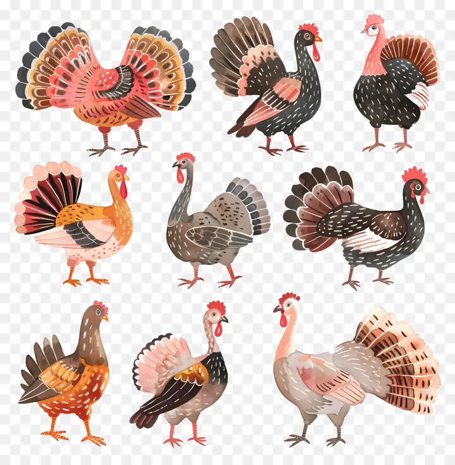 Dinde De Thanksgiving，La Turquie PNG