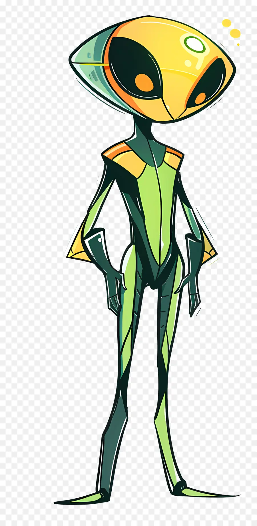 Alien De Dessin Animé，Personnage De Dessin Animé PNG