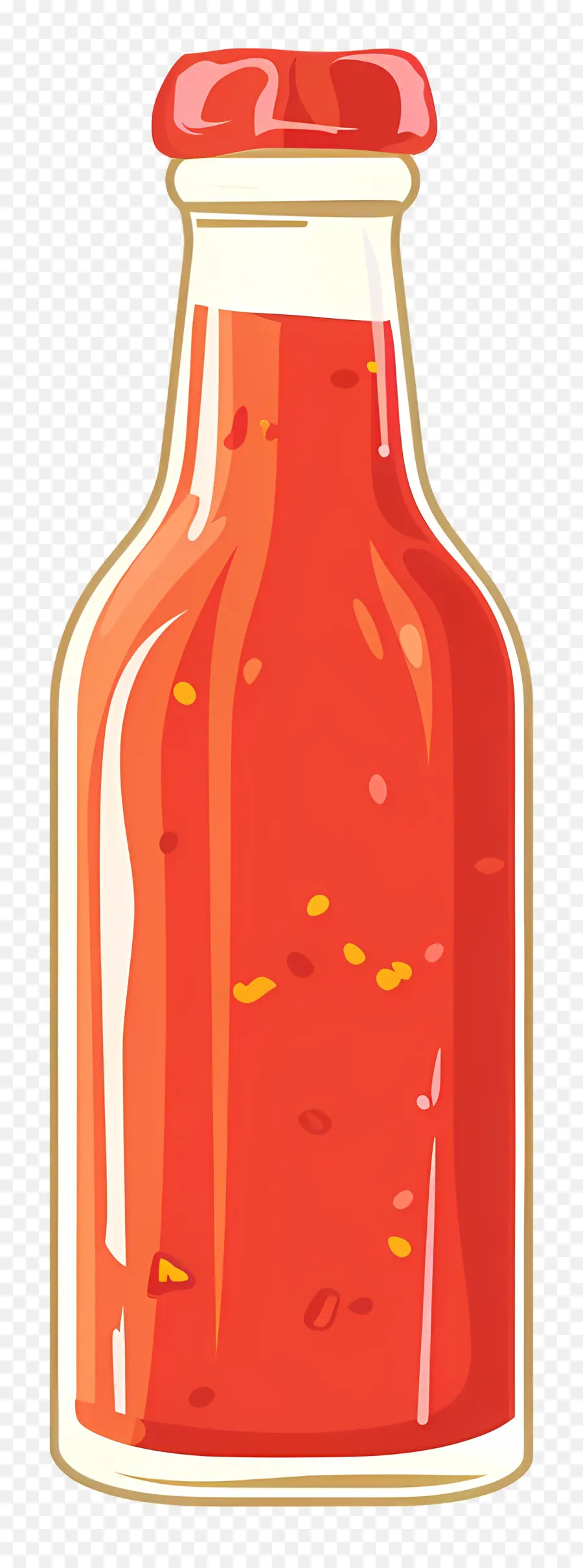 Sauce Au Piment Doux，Pot En Verre Rouge PNG