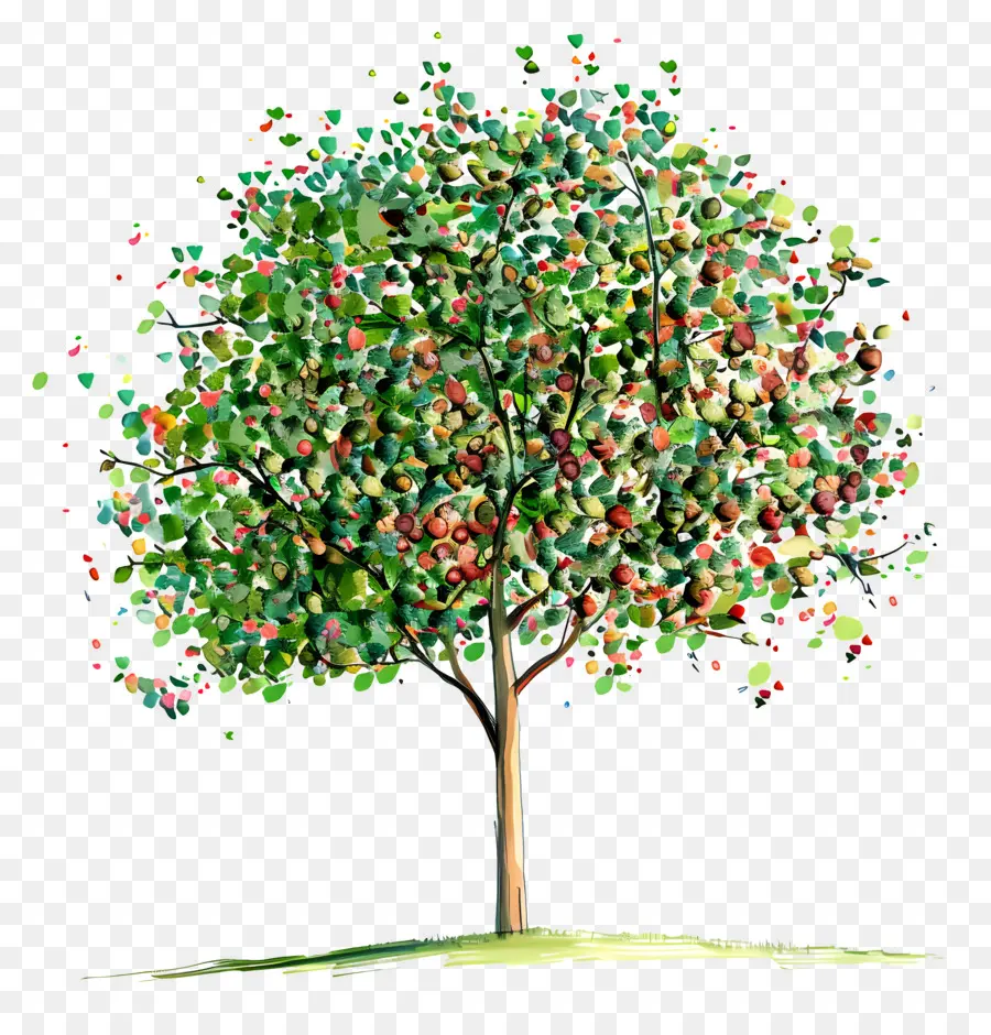 Arbre，Feuilles PNG