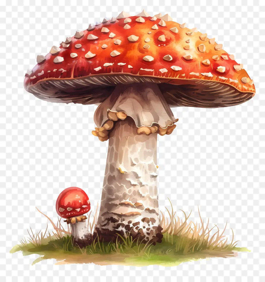 Champignons，Champignon De La Peinture PNG