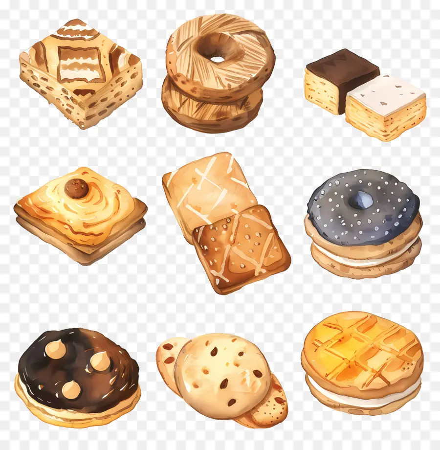 Biscuits，Les Cookies PNG