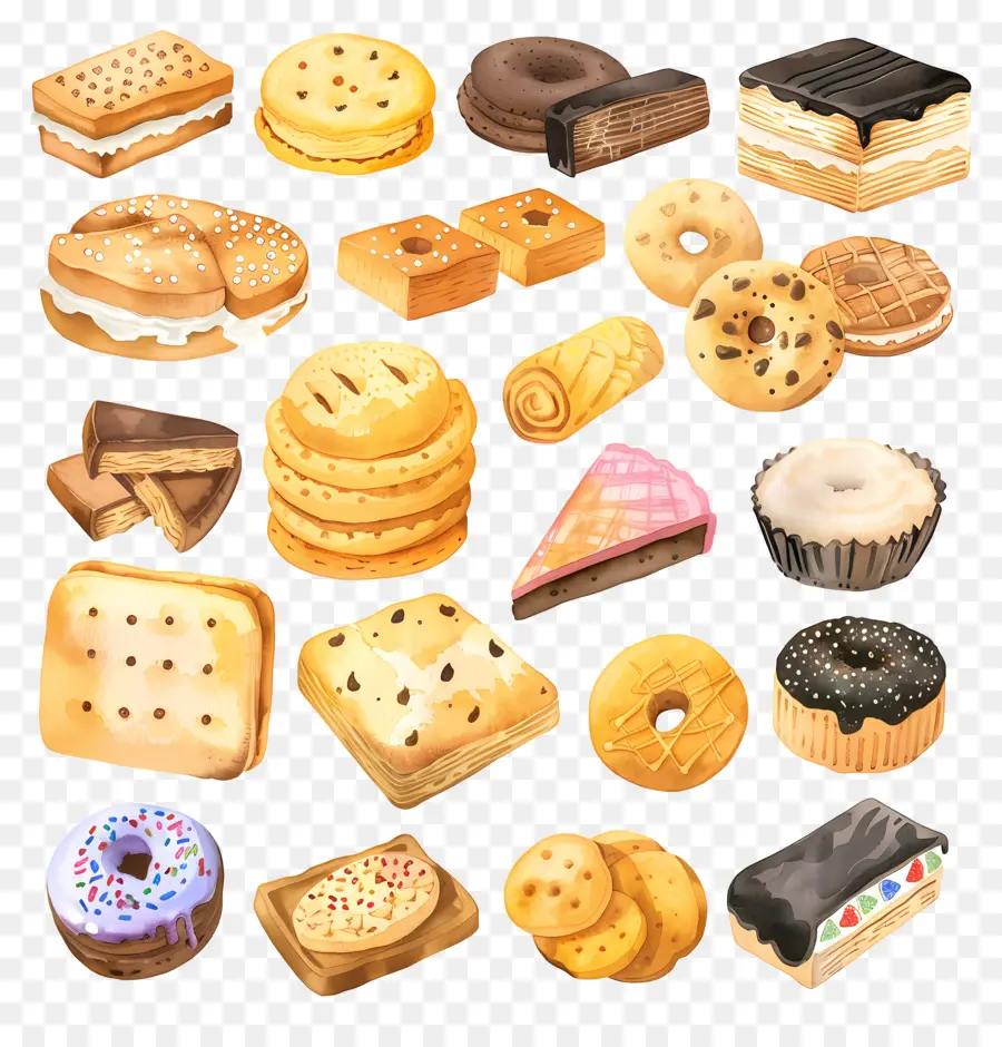 Biscuits，Produits De Boulangerie PNG