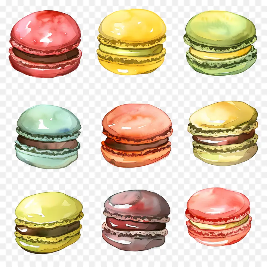 Macarons，La Pâtisserie PNG