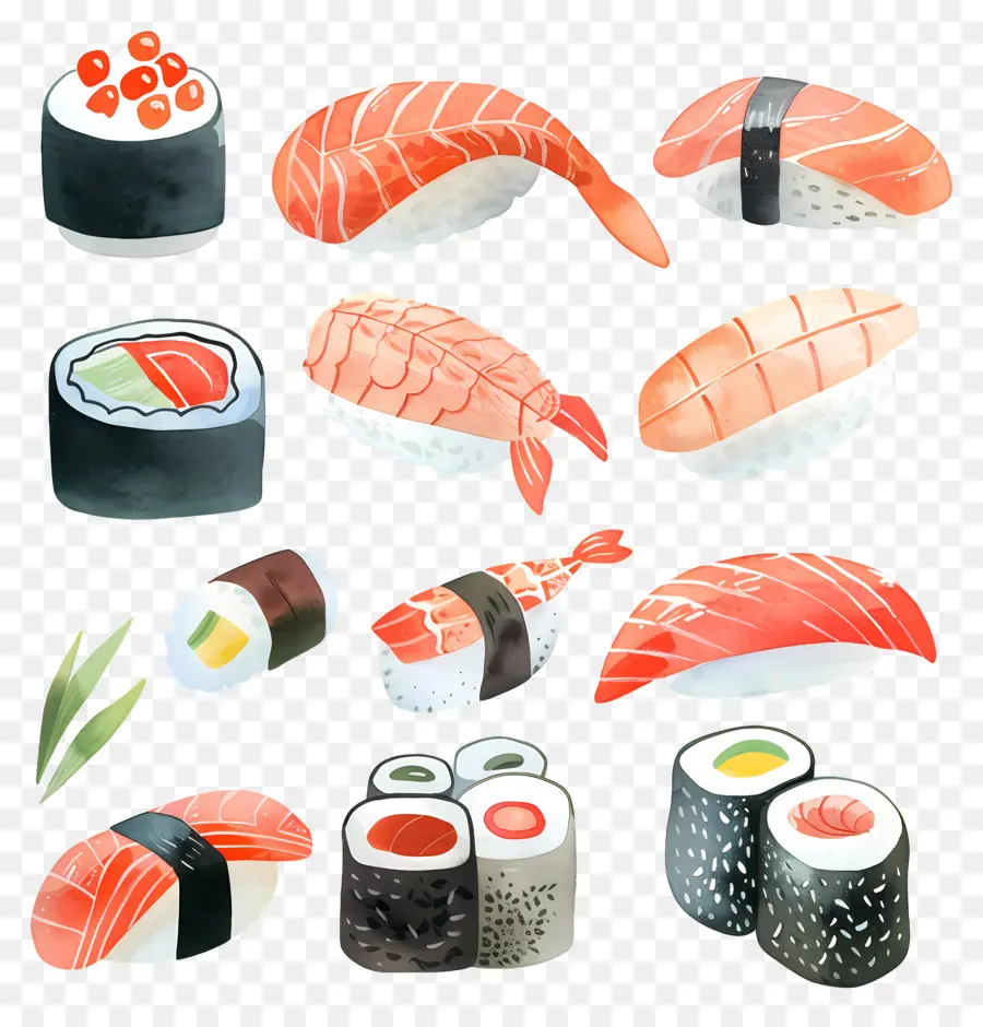 Sushi，Sashimi PNG