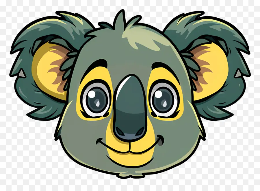 Visage De Koala Mignon，Koala PNG