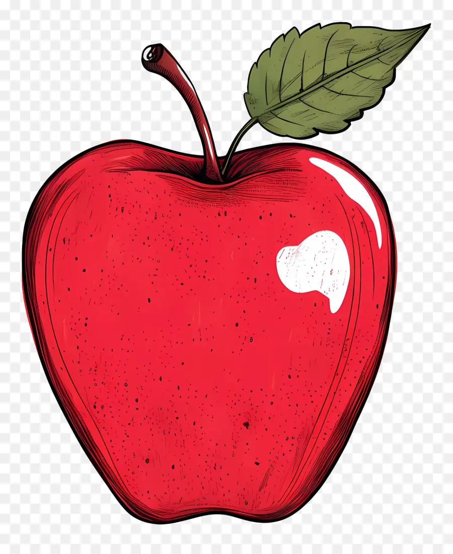 Dessin Animé Apple，Pomme PNG