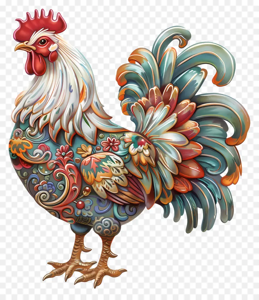 Poulet，Coq PNG