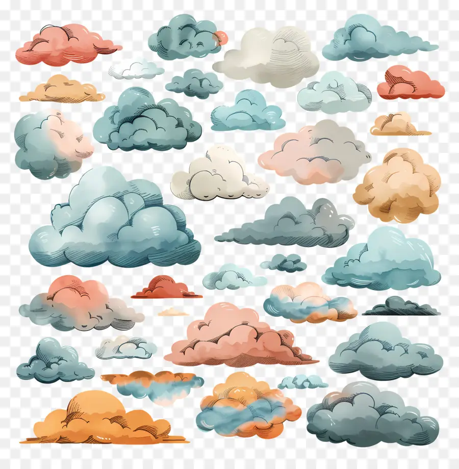 Nuage，Les Nuages PNG