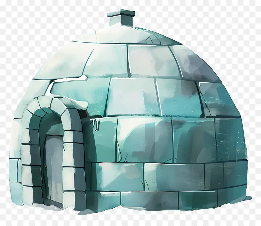 Igloo，Glace PNG