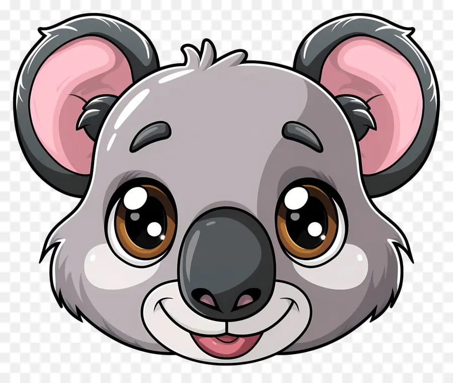 Visage De Koala Mignon，Koala PNG