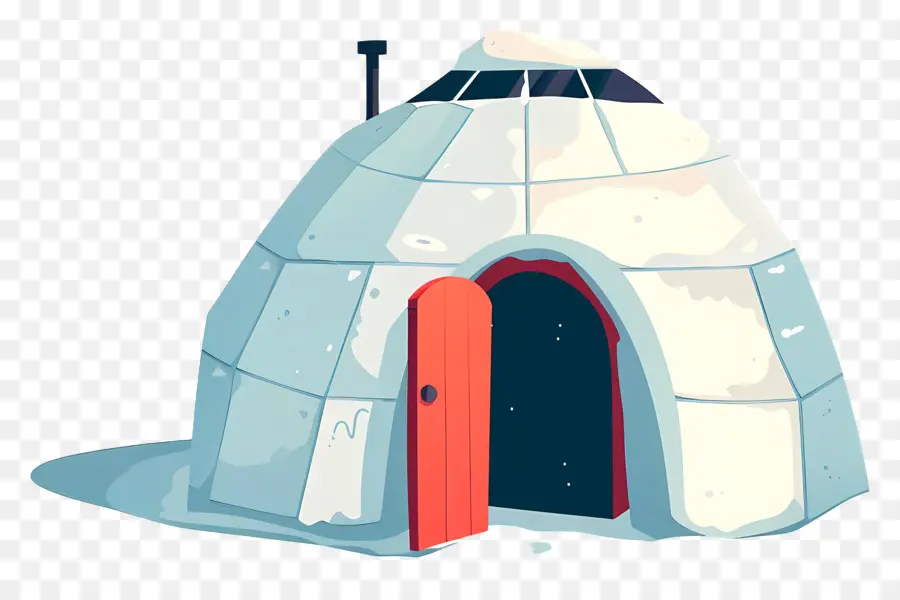 Igloo，La Neige PNG