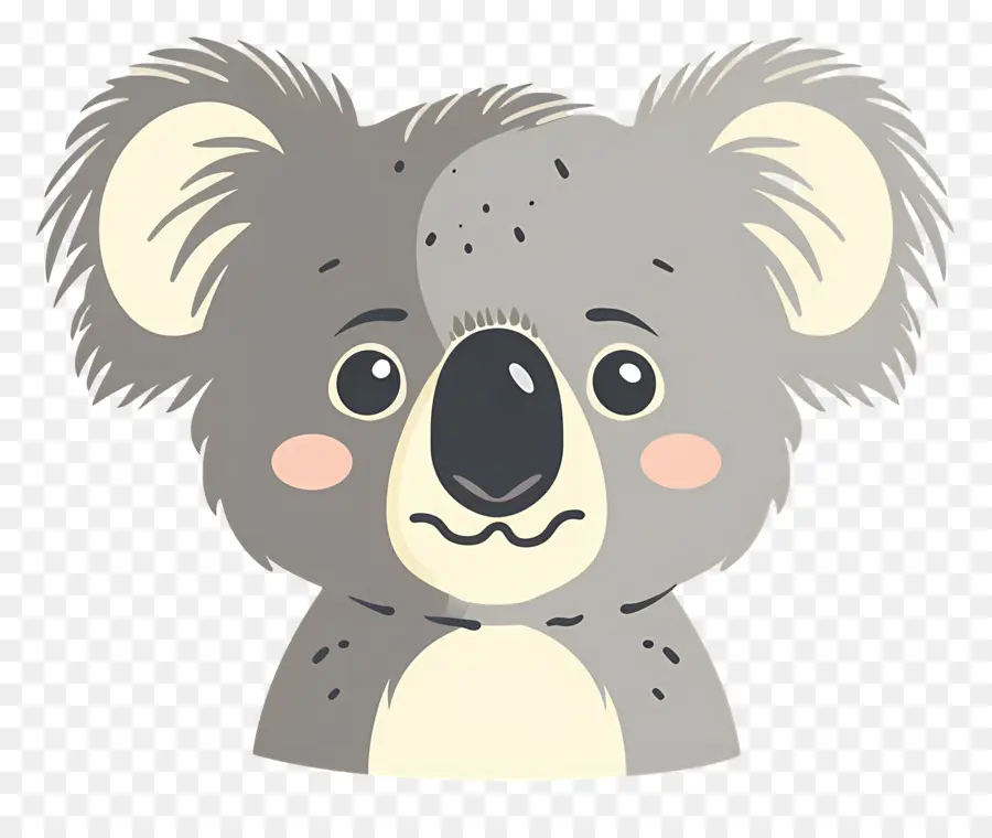 Visage De Koala Mignon，Kangourou PNG