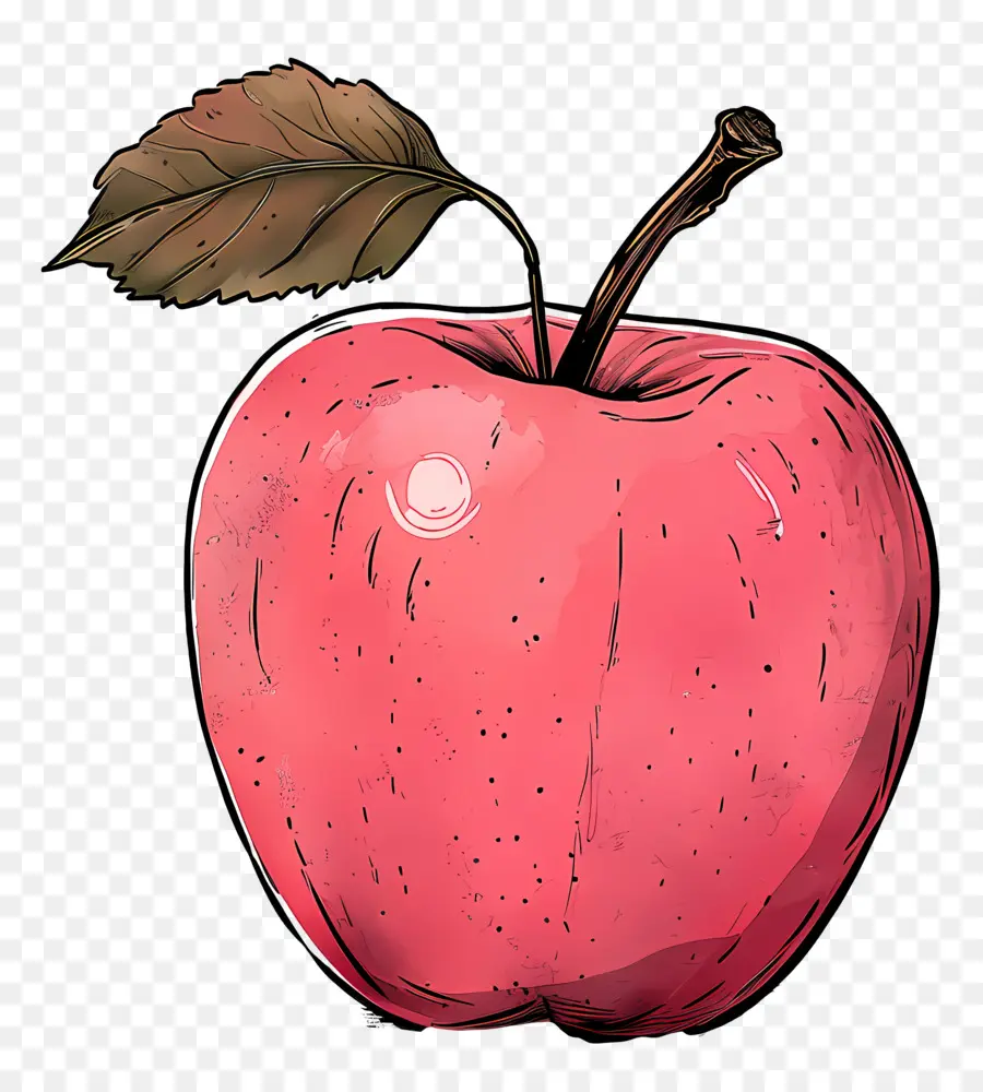 Dessin Animé Apple，Pomme PNG