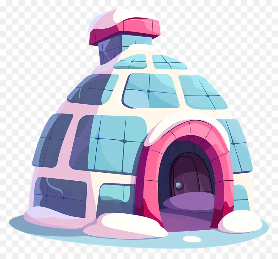 Igloo，La Neige PNG