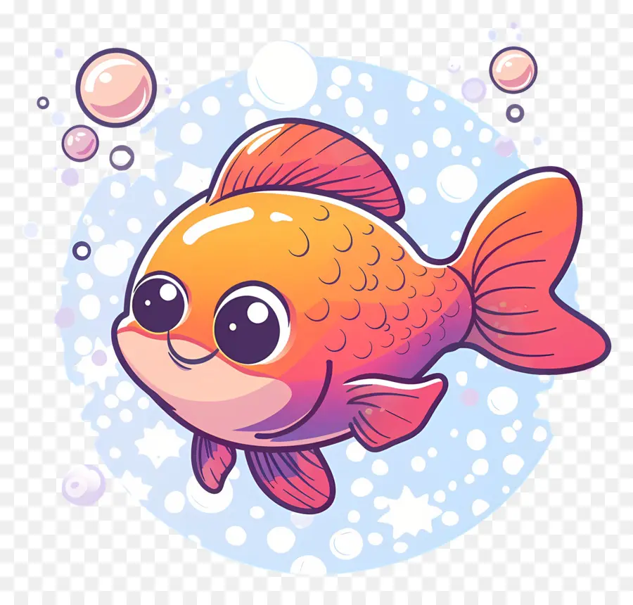 Mignon Poisson，Dessin Animé De Poissons PNG