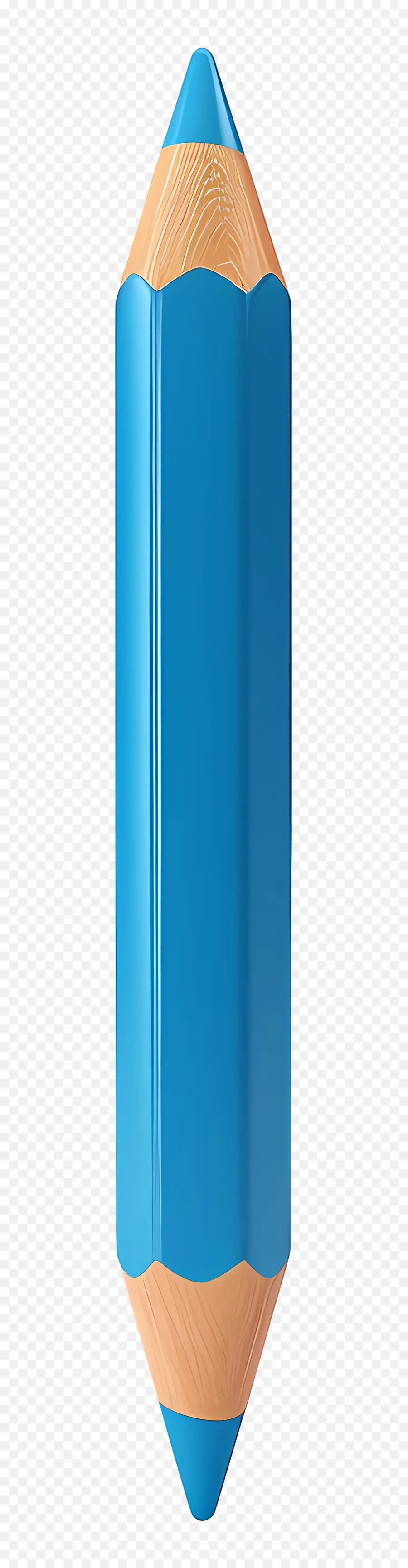 Crayon 3d，Objet Bleu PNG