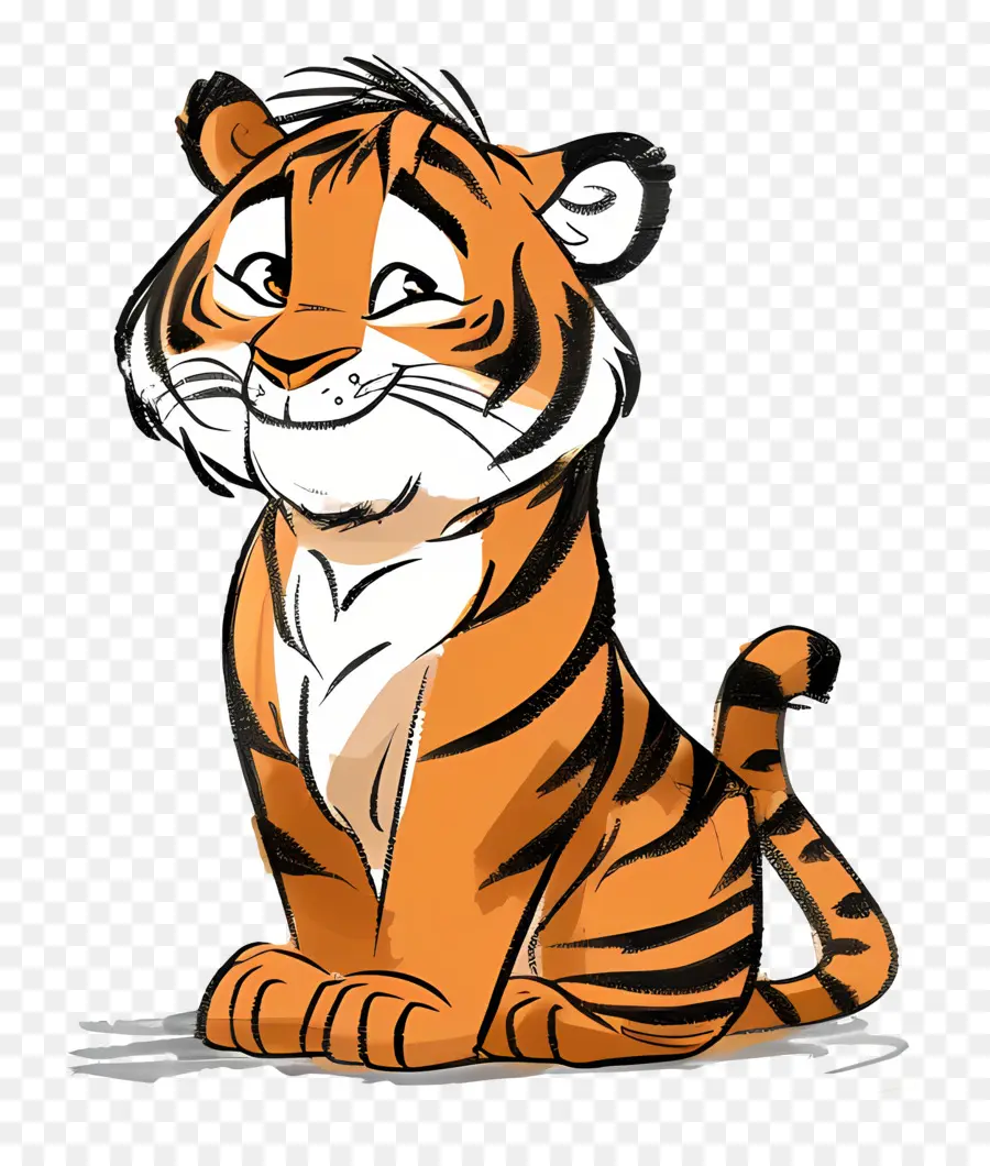 Dessin Animé Tigre，Tigre PNG