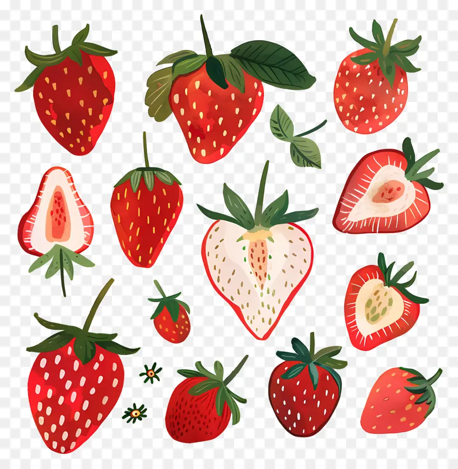 Fraise，Fraises PNG