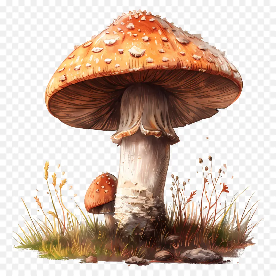 Champignons，Les Spores PNG