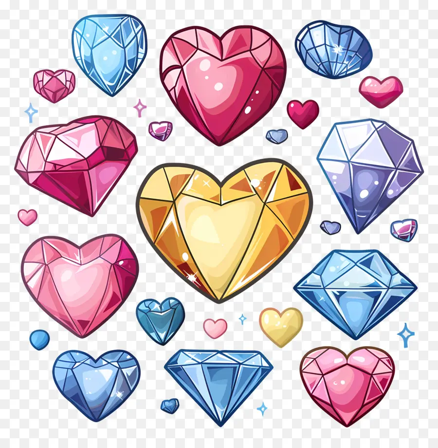 Diamants，Gemmes PNG