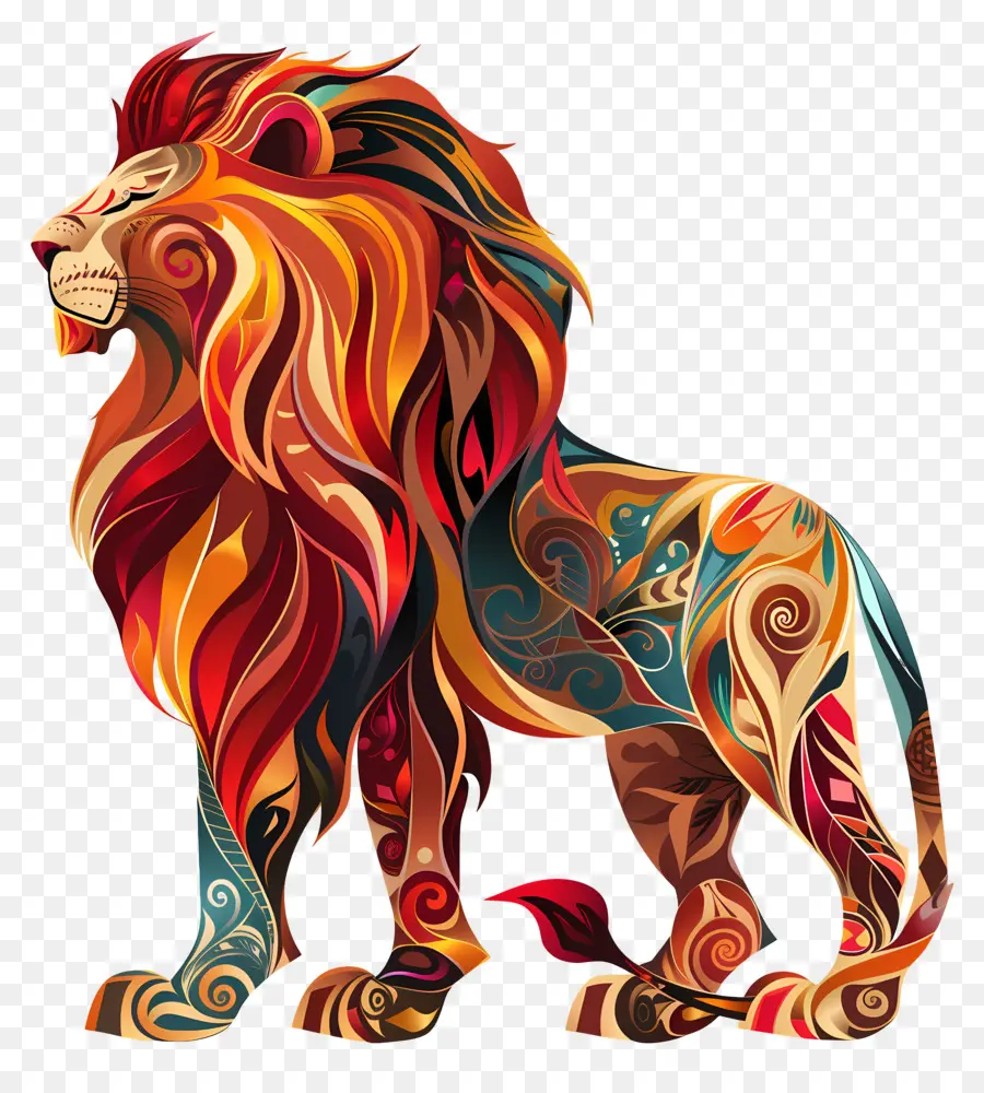 Lion，Modèle De Lion élaboré PNG