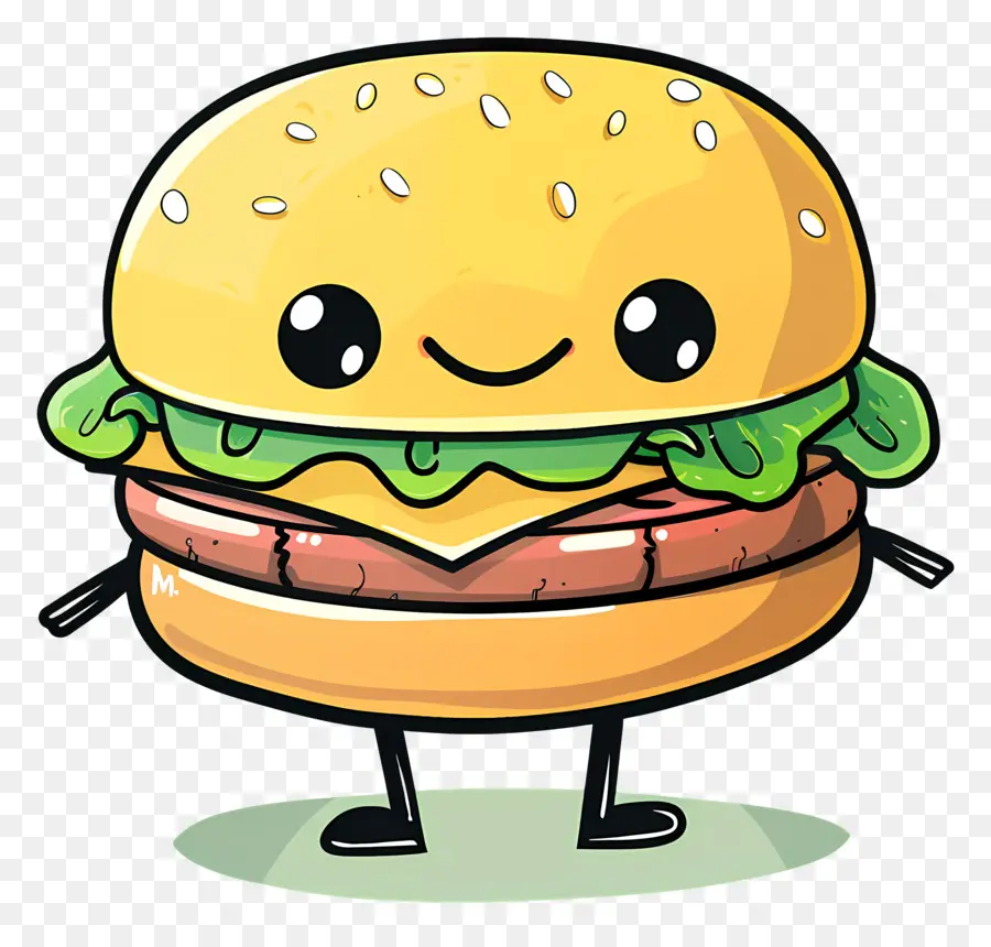 Dessin Animé Hamburger，Dessin Animé PNG