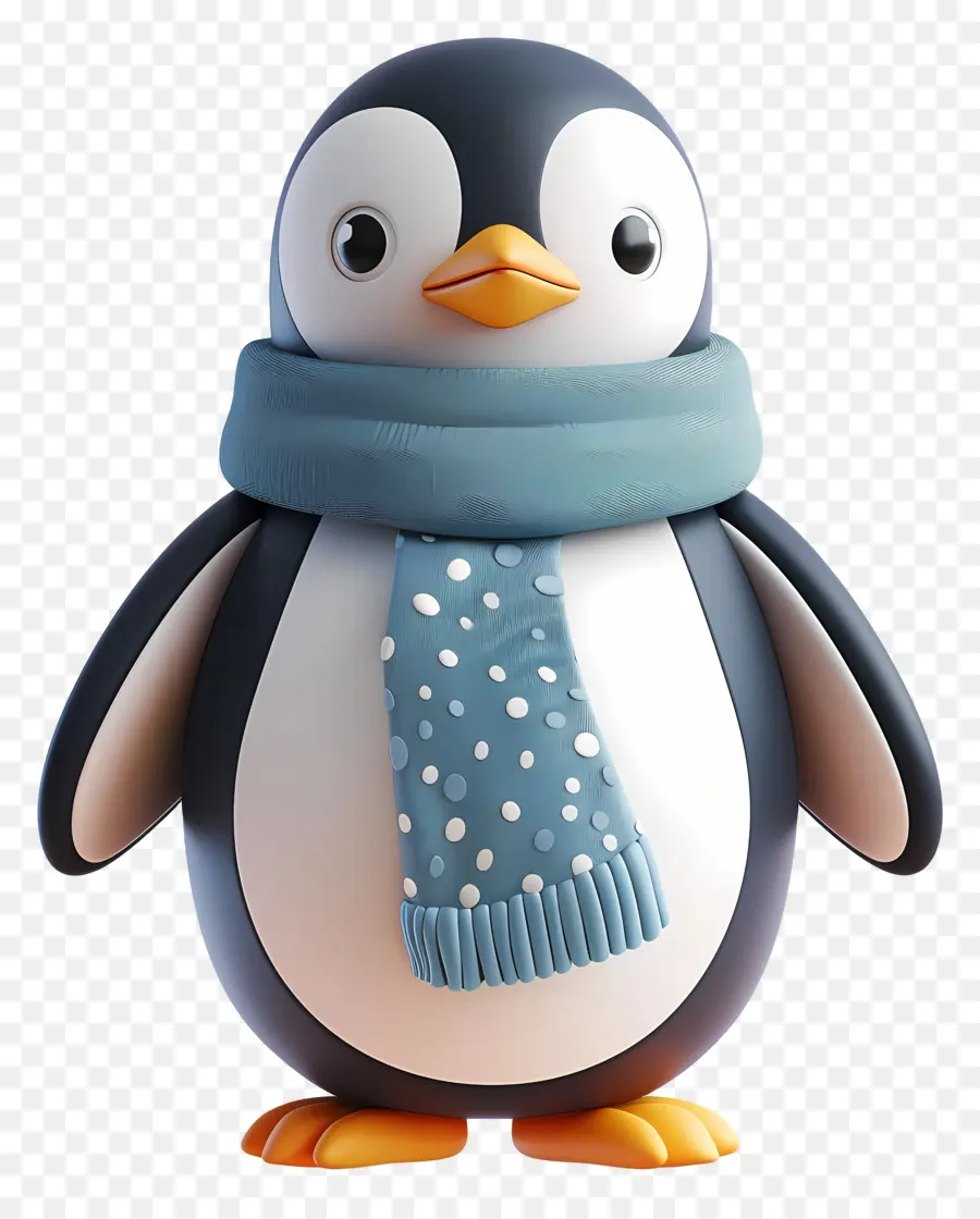 3d Petit Pingouin，Pingouin PNG