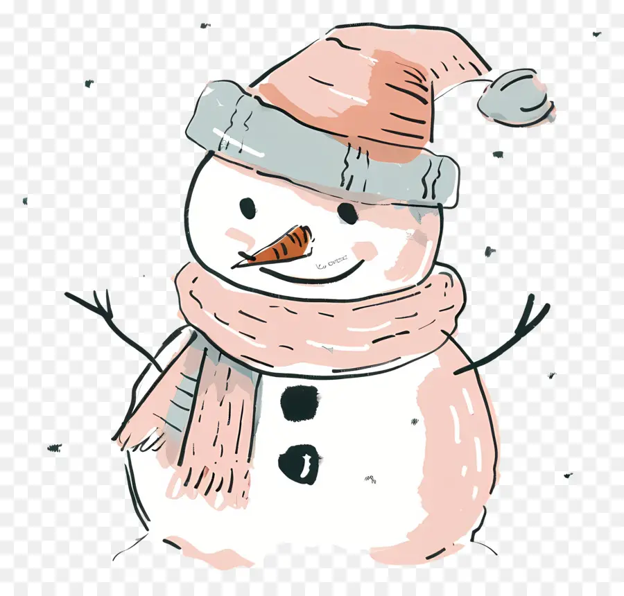 Bonhomme De Neige，Dessin PNG