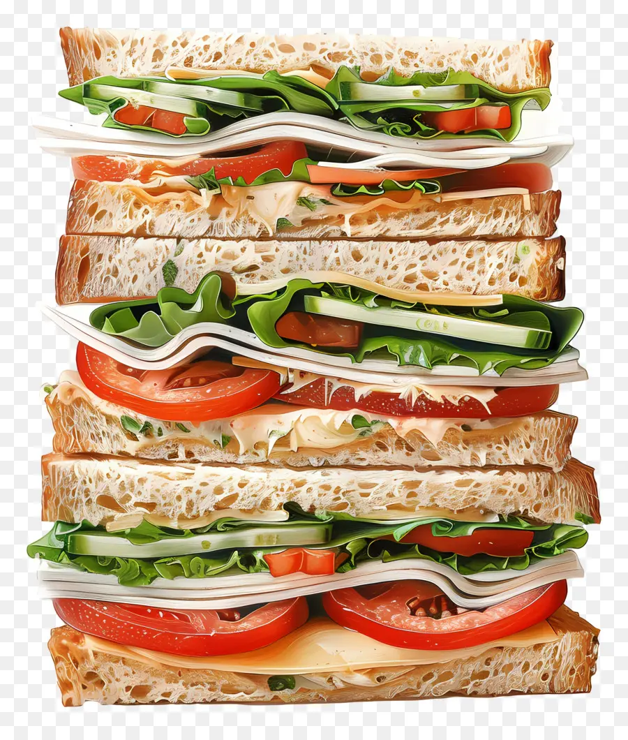 Les Sandwichs，Sandwich PNG