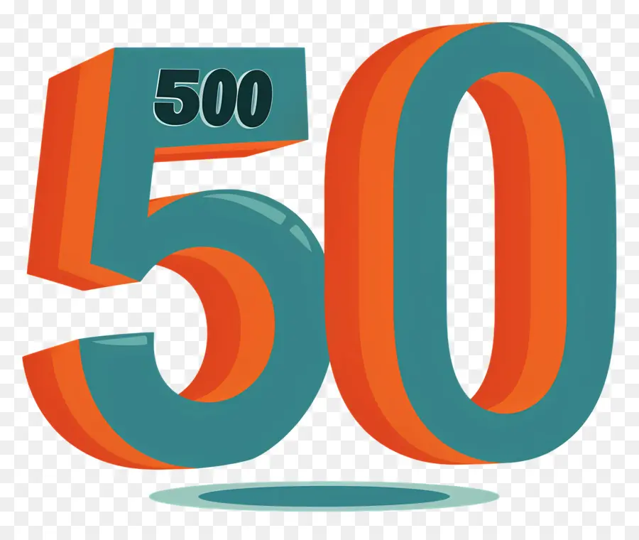 Numéro 50，Nombre PNG