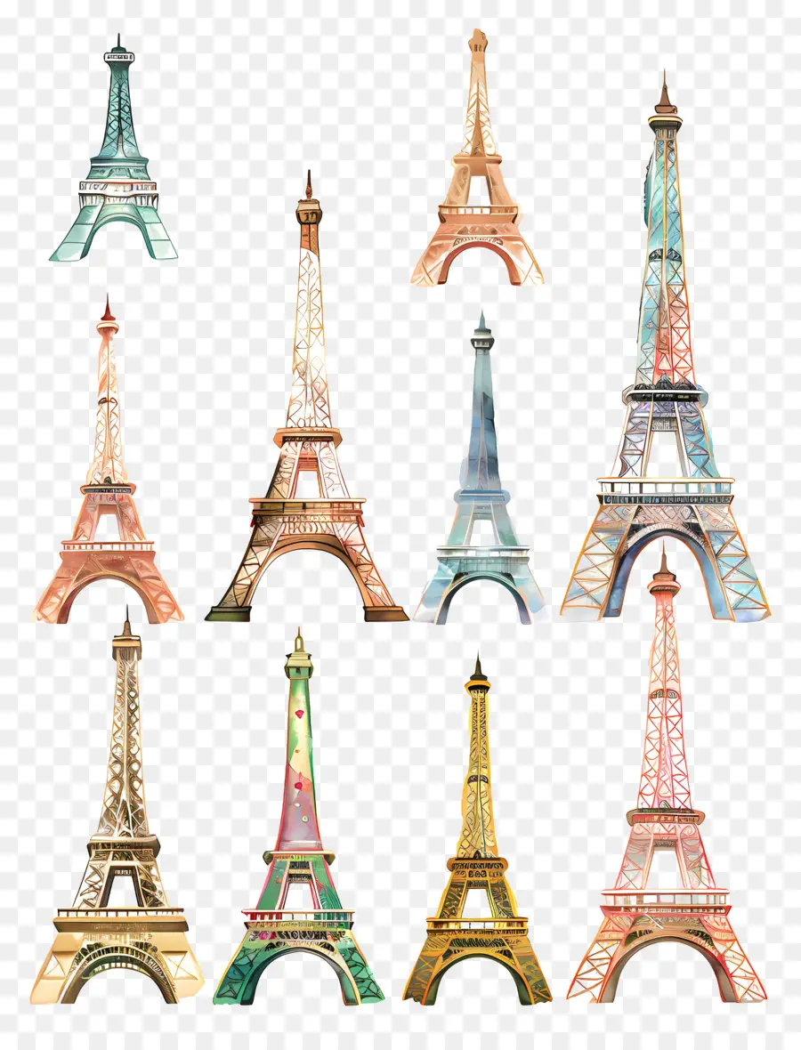 Tour Eiffel，Paris PNG