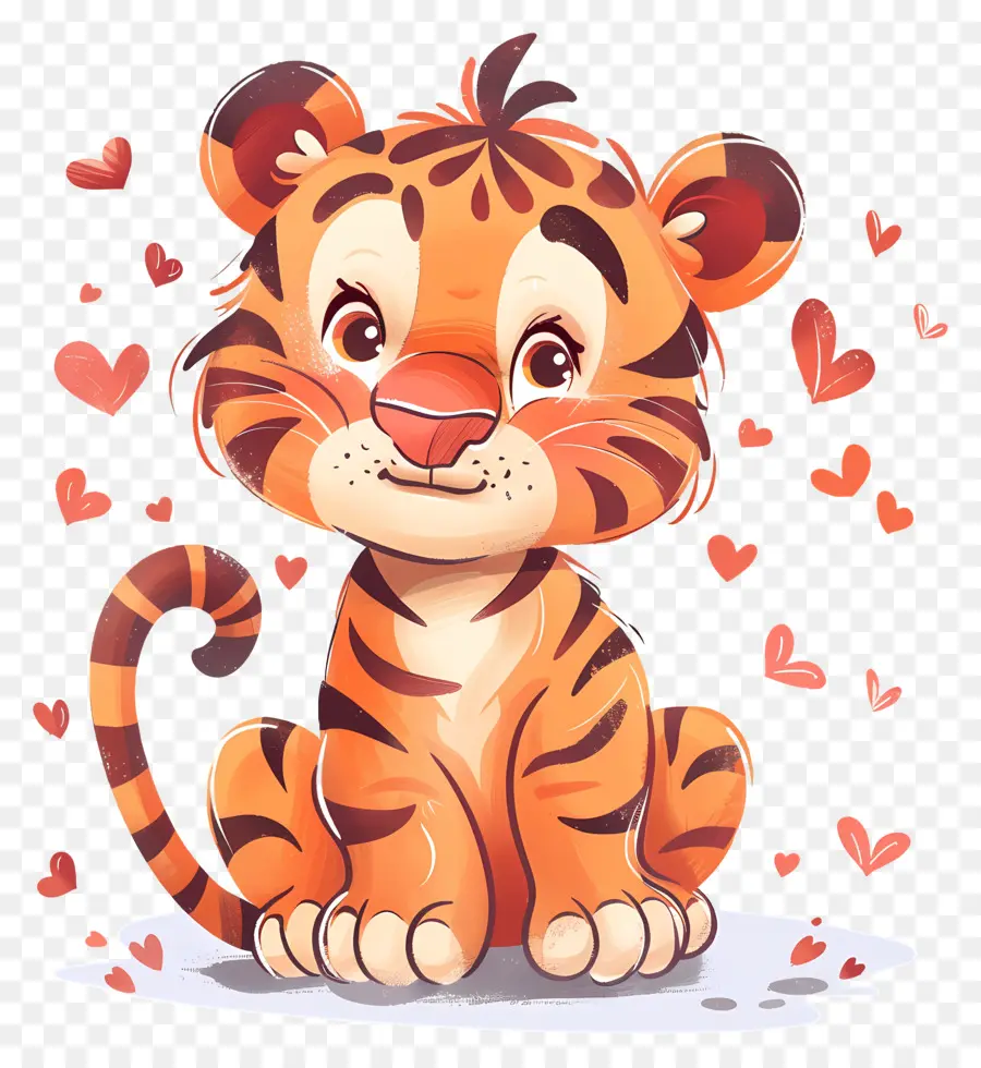 Tigre，Dessin Animé Tigre PNG