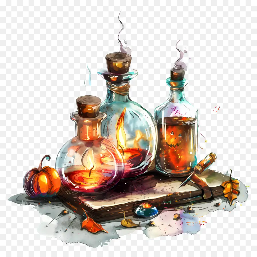 Potion，Bocaux En Verre PNG