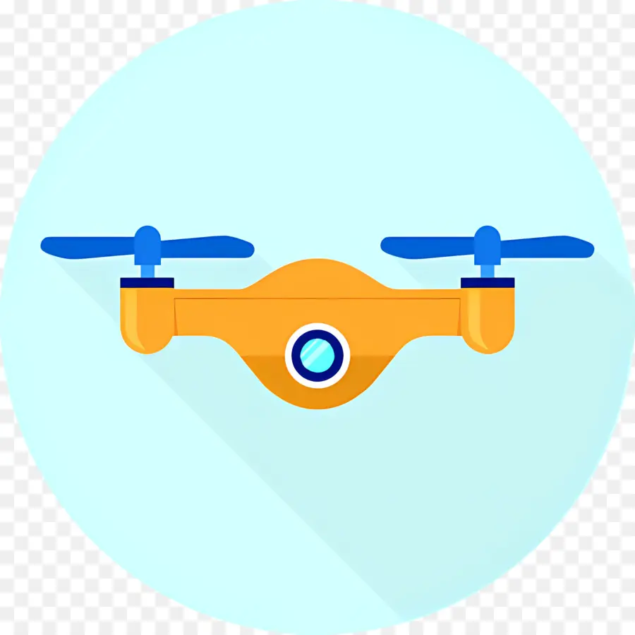 Drone，Orange PNG