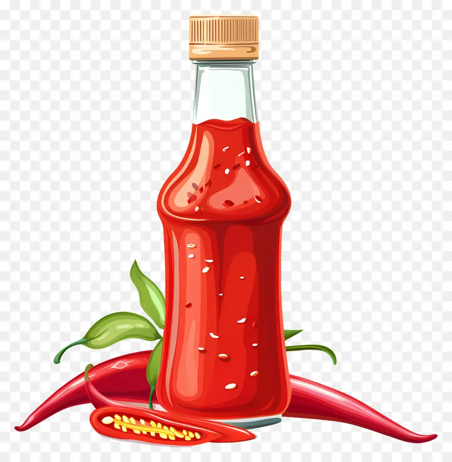 Sauce Au Piment Doux，Sauce Chaude PNG