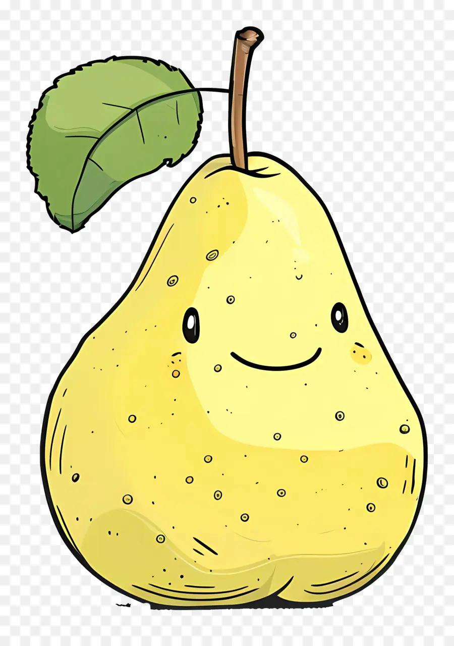 Dessin Animé De Poire，Dessin Animé De Pêche PNG