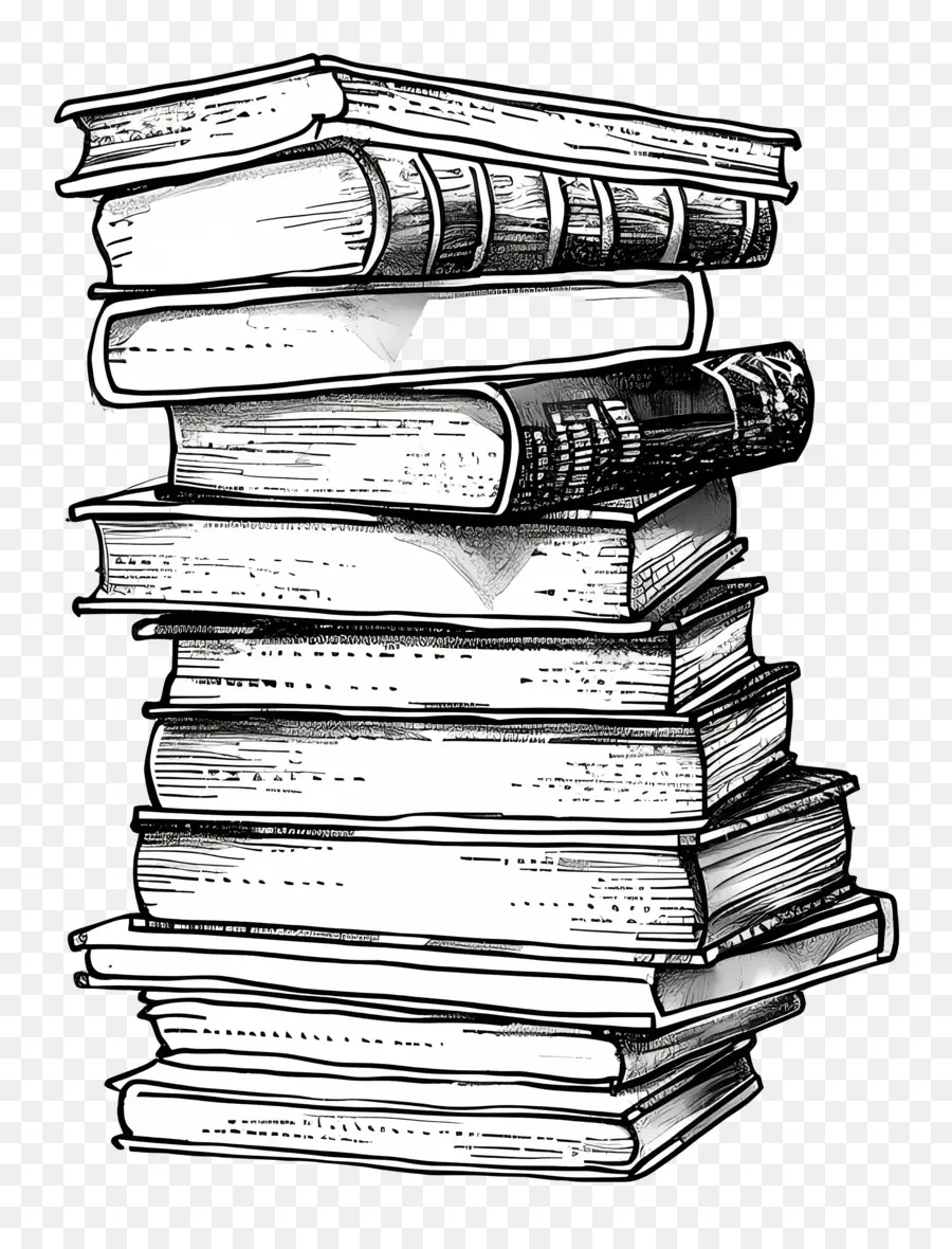 Pile De Livres，Livres PNG