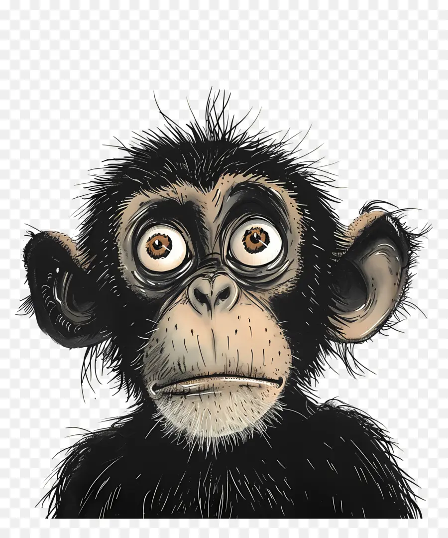 Singe De Dessin Animé，Chimpanzé PNG