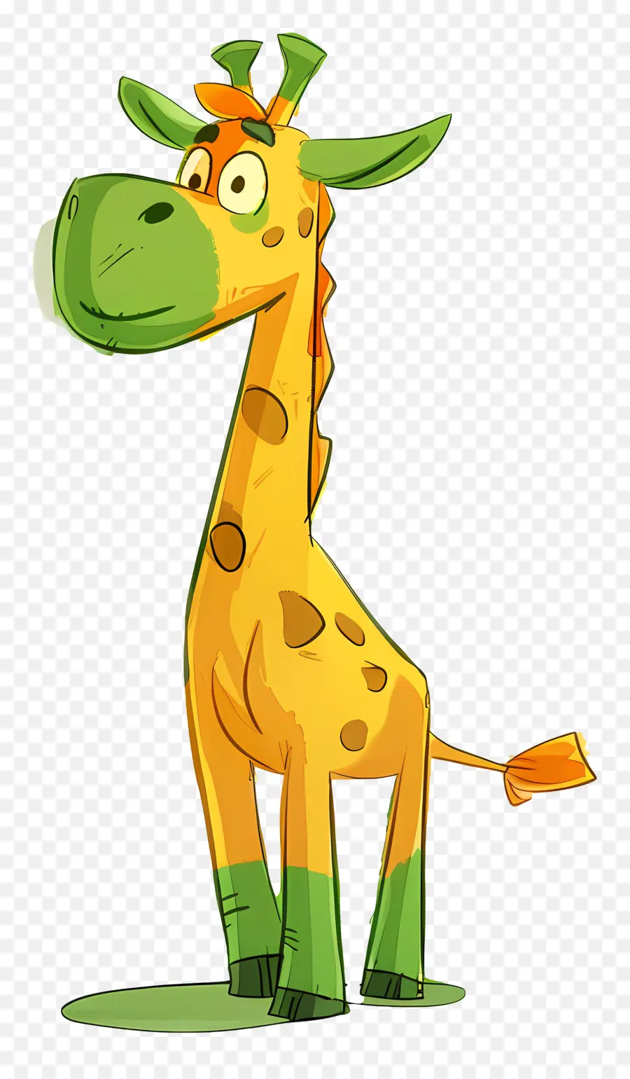 Dessin Animé Girafe，Girafe PNG