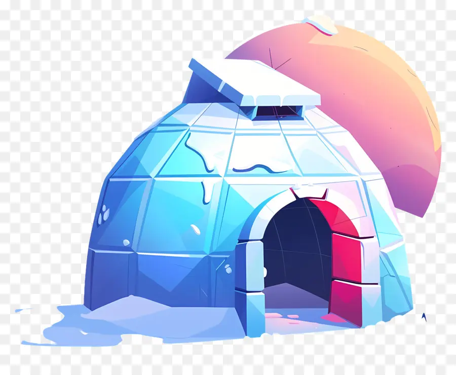 Igloo，Igloo De Neige PNG