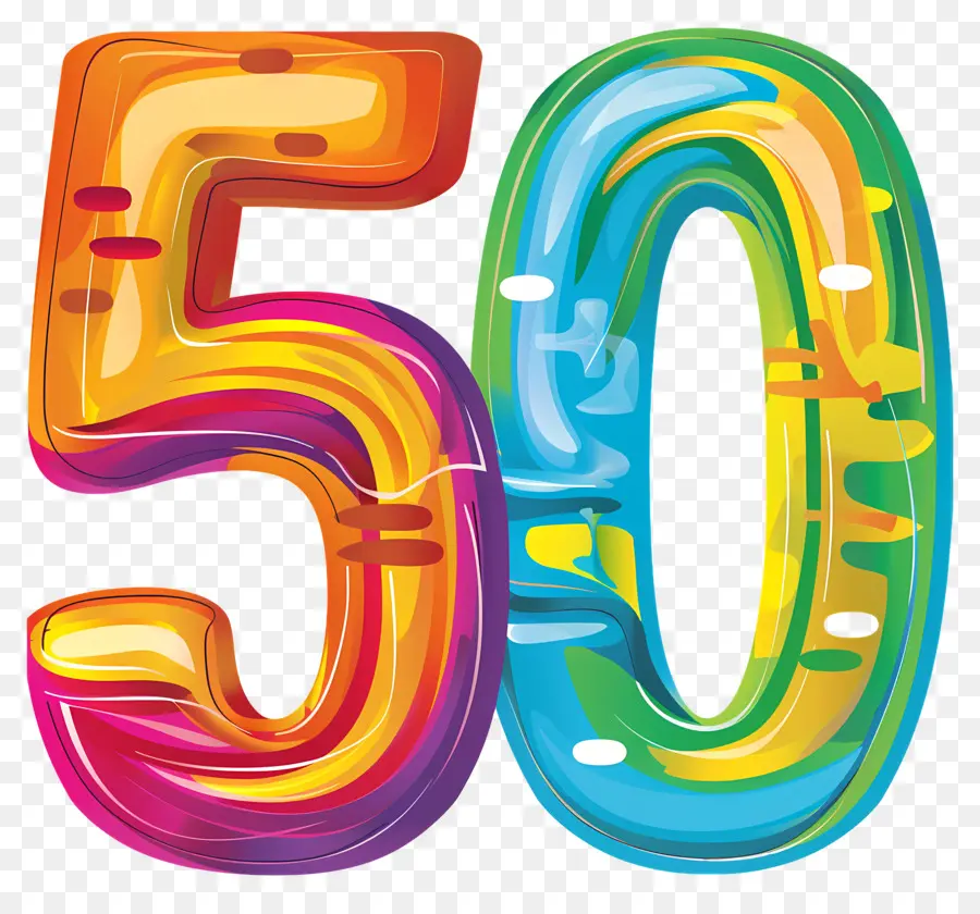 Numéro 50，Ballons PNG