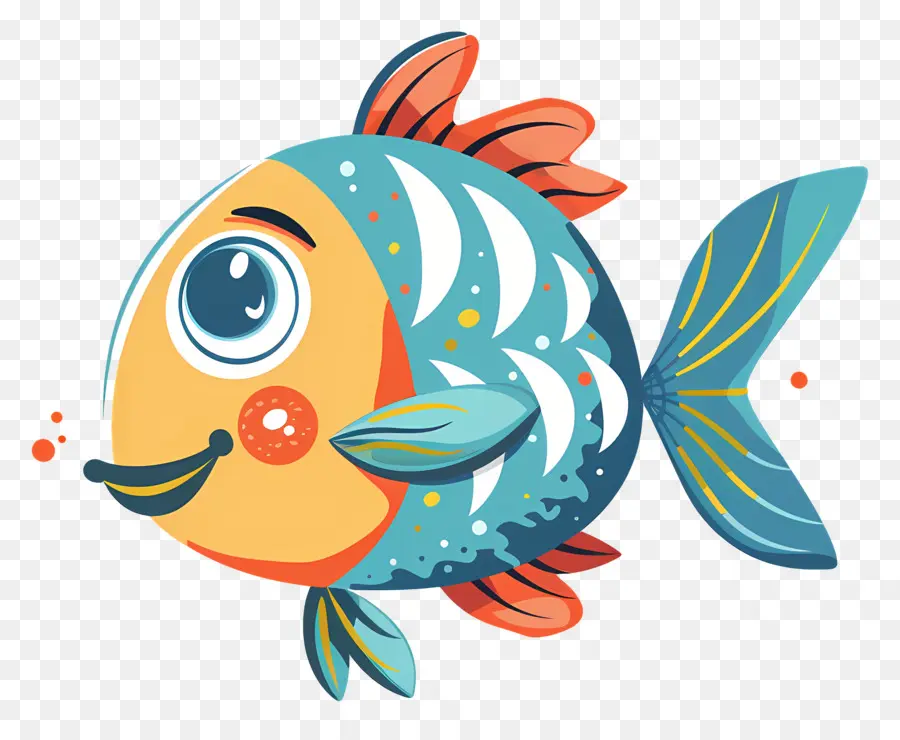 Mignon Poisson，Dessin Animé De Poissons PNG