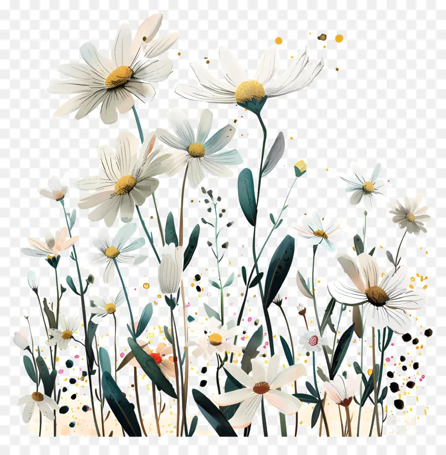 Fleur De Marguerite，Marguerites PNG