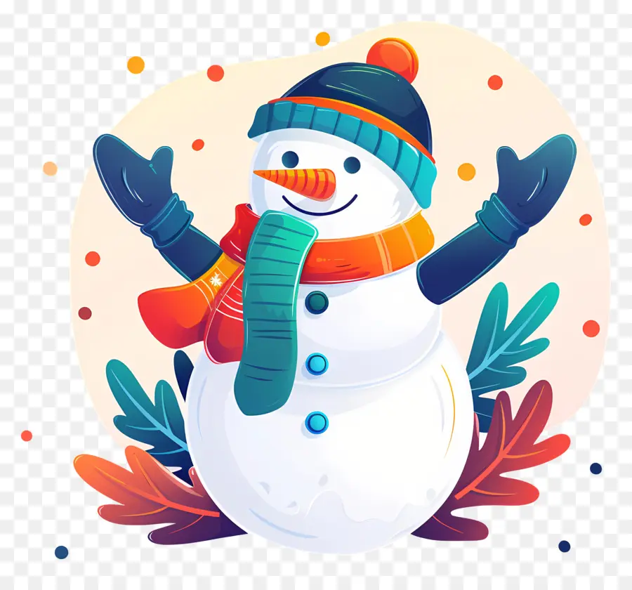 Bonhomme De Neige，Dessin Animé PNG