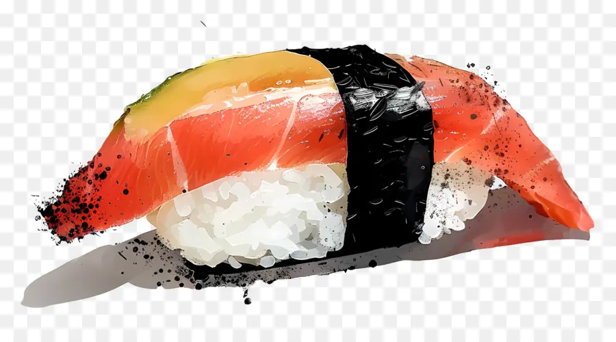 Sushi，L'avocat PNG