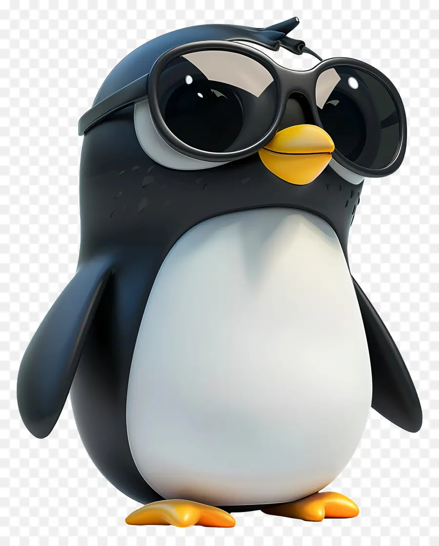 3d Petit Pingouin，Pingouin PNG